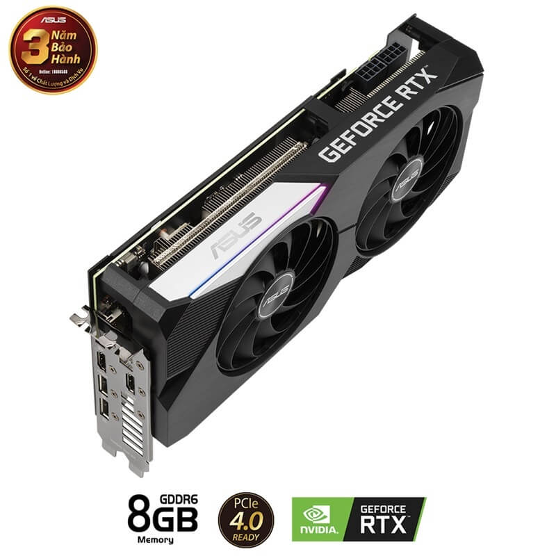 Card màn hình Asus DUAL-RTX3070-8G-V2