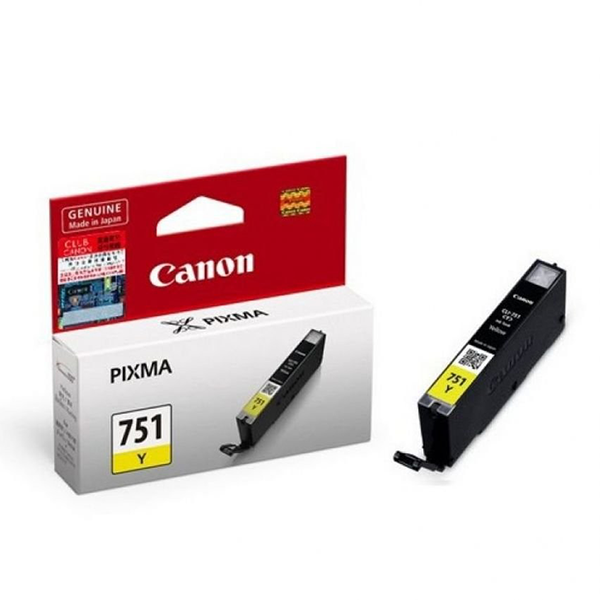 Mực in Canon CLI-751 Yellow ink Tank (6521B001AA)