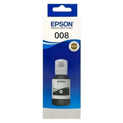 Mực in Epson 008 Pigment Black Ink Bottle (C13T06G100)