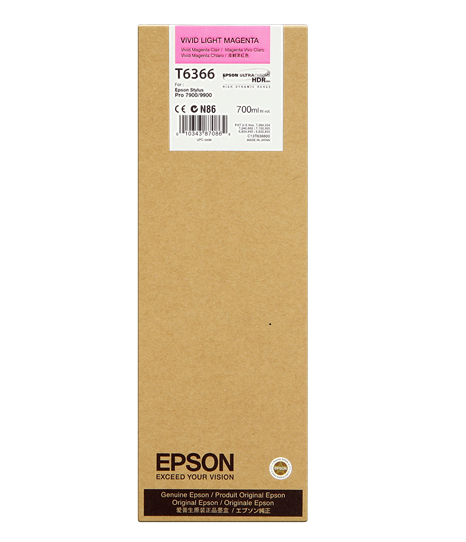 Mực in Epson T6366 Vivid Light Ink Magenta Cartridge (C13T636600)
