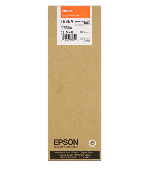 Mực in Epson T636A Orange ink cartridge (C13T636A00)