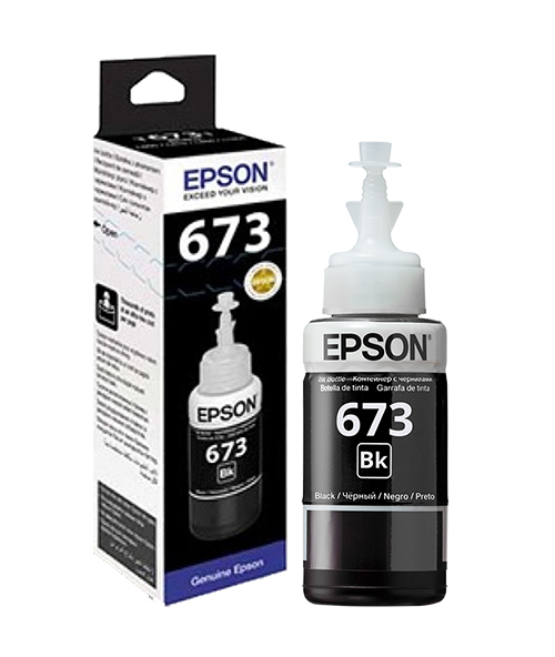 Mực in Epson T673 Black Ink Bottle (C13T673100)