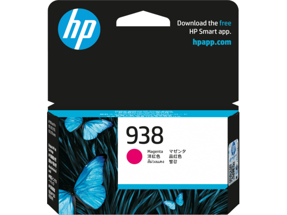 Hộp mực in HP 938 Magenta Original Ink Cartridge (4S6X6PA) – mực đỏ chính hãng cho HP OfficeJet Pro