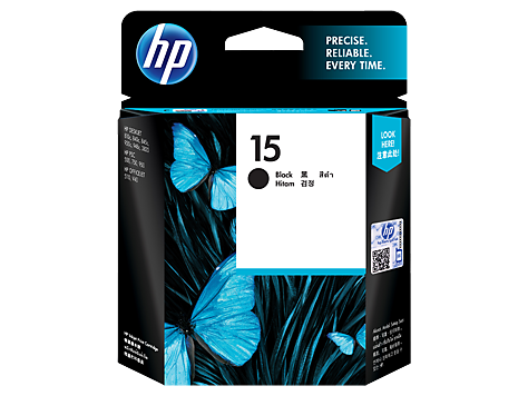Mực in HP 15 Black Original Ink Cartridge (C6615DA)