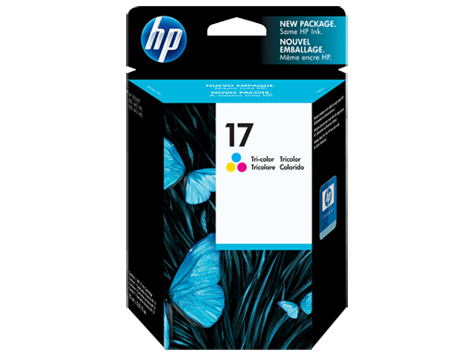 Mực in HP 17 Tri-color Original Ink Cartridge (C6625A)