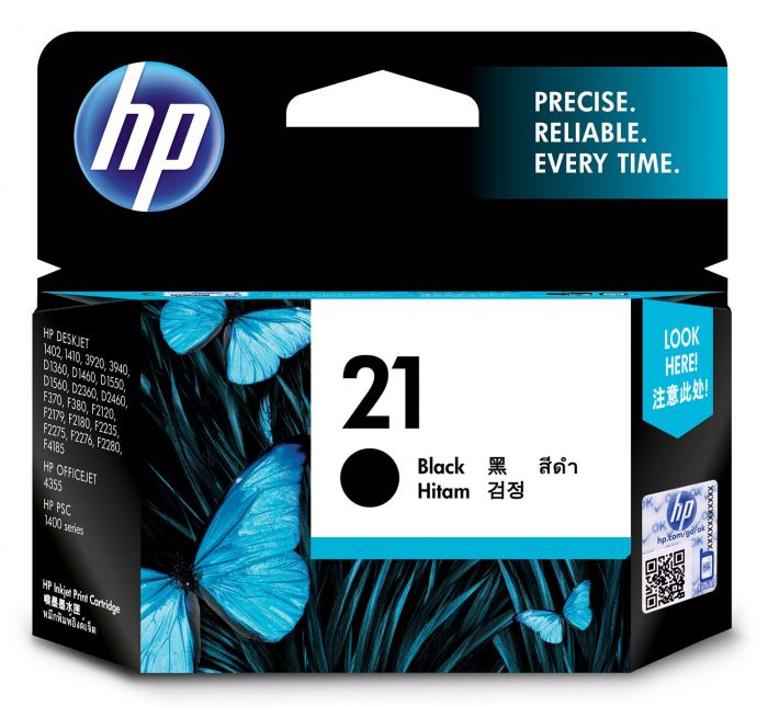 Mực in HP 21 Black Original Ink Cartridge (C9351AA)