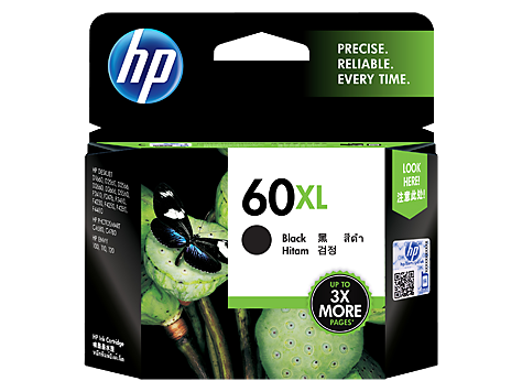 Mực in HP 60XL High Yield Black Original Ink Cartridge (CC641WA)