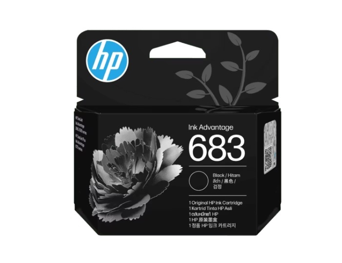 Hộp mực in HP 683 Black chính hãng đã có mực dùng cho máy in HP DeskJet Ink Advantage (7FP39ZA)