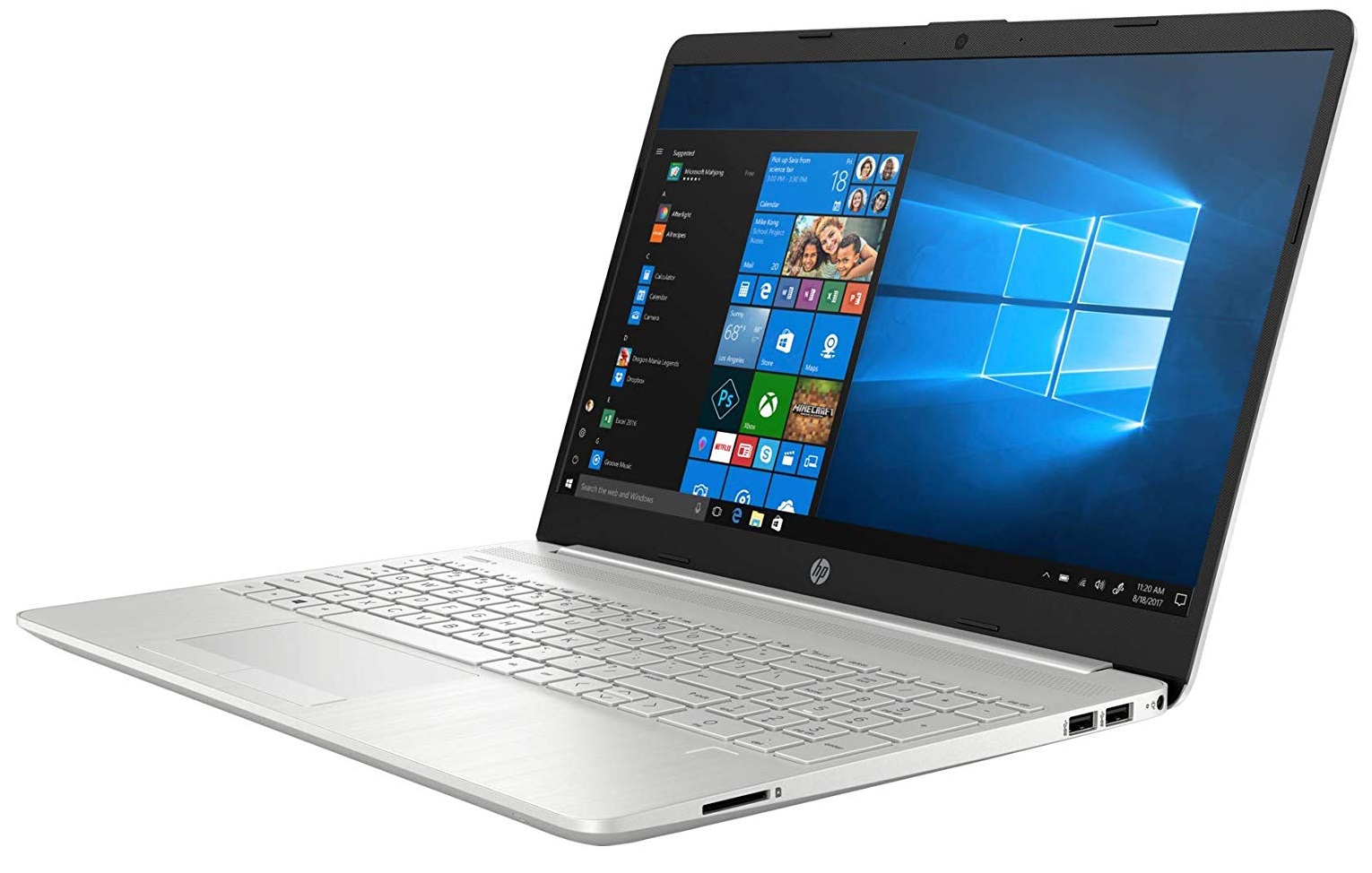 Laptop HP 15s-du0105TU, Core i5 8265U/8GB/256GB/Win10 (8EC92PA)