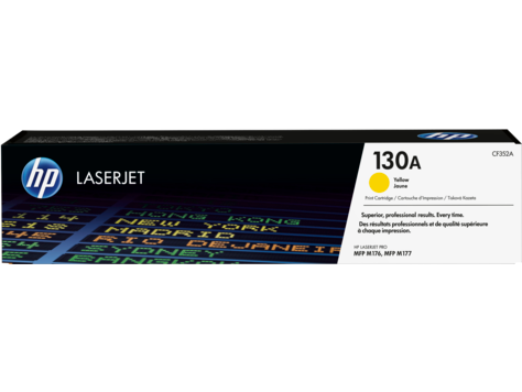 Mực in HP 130A Yellow Original LaserJet Toner Cartridge (CF352A)