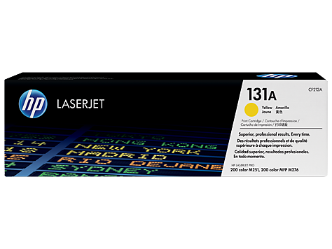 Mực in HP 131A Yellow Original LaserJet Toner Cartridge (CF212A)