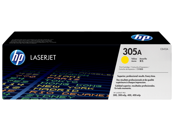 Mực in HP 305A Yellow Original LaserJet Toner Cartridge (CE412A)