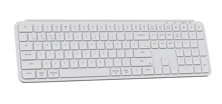 Bàn phím cơ không dây Keychron B6 Pro B6P-K8 Ivory White – Thiết kế mỏng nhẹ, kết nối đa thiết bị