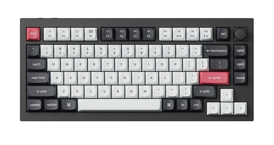 Bàn phím vi tính Keychron Q1H-M1 màu đen – Magnetic Switch, thiết kế cao cấp