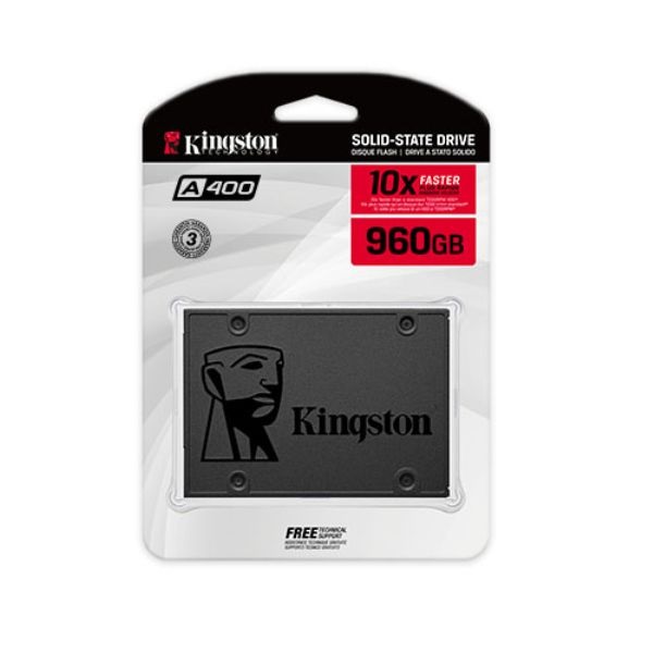 Ổ cứng Kingston SSD 960GB 2.5 inch SATA III – đọc 500MB/s ghi 450MB/s (SA400S37/960G)