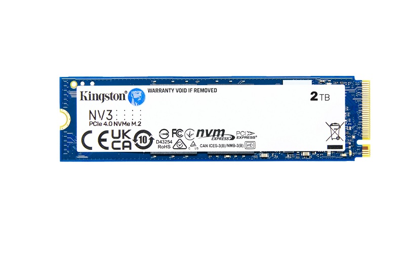 Ổ cứng Kingston SSD 2000GB M.2 2280 NVMe – đọc 6000MB/s ghi 5000MB/s (SNV3S/2000G)