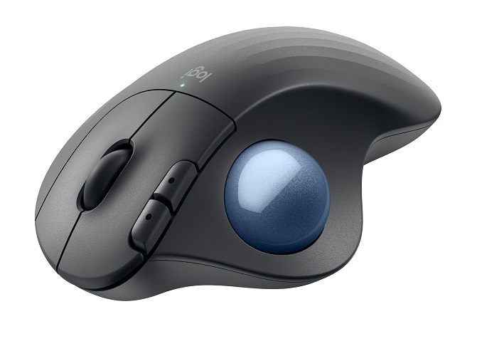 Chuột Bi Xoay Không Dây Logitech ERGO M575S – Thiết Kế Công Thái Học, Kết Nối Bluetooth & USB, Pin Lâu, Dùng Cho Windows & macOS