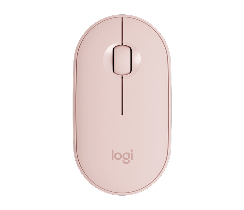 Chuột vi tính không dây Logitech Pebble M350 màu hồng
