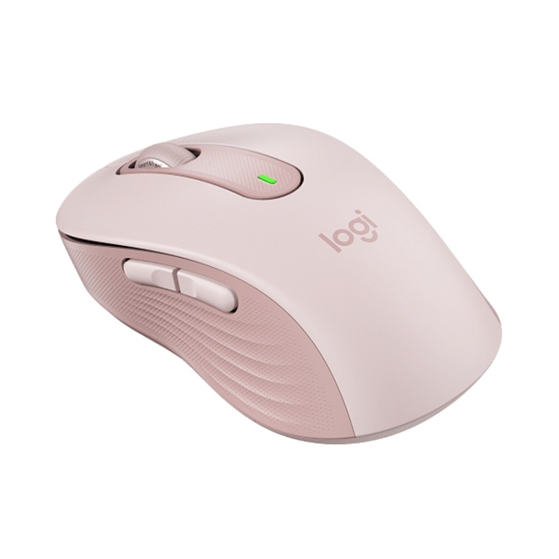 Chuột không dây Logitech M650 Signature Pink (USB/Bluetooth/Pin AA/Hồng)