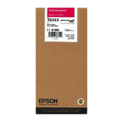 Mực in Epson T6363 Vivid Magenta Ink Cartridge (C13T636300)
