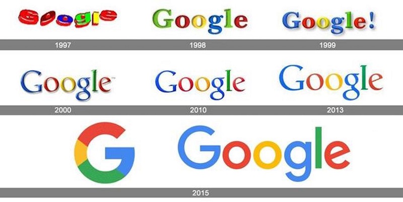Logo Google Đã Thay Đổi Như Thế Nào - Dtex - Nơi Mua Sắm Laptop, Màn Hình,  Máy Tính, Thiết Bị Công Nghệ Chính Hãng