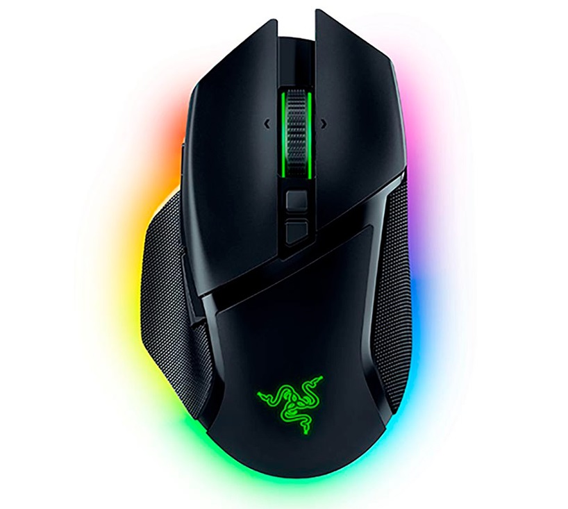 Chuột Razer Basilisk V3 Pro 35K RZ01-05240100 – Không Dây, 13 Nút Lập Trình, Cảm Biến 35.000 DPI, RGB Chroma, Sạc Không Dây, Chính Hãng
