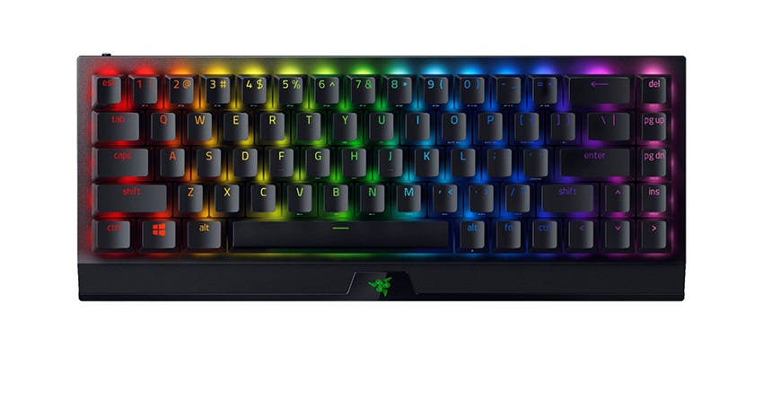 Bàn Phím Razer BlackWidow V3 Mini HyperSpeed RZ03-03891400 – 65%, Không Dây, Green Switch Cơ Học, Thiết Kế Gaming Nhỏ Gọn, Chính Hãng