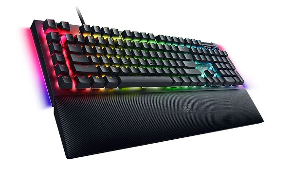 Bàn Phím Razer BlackWidow V4 RZ03-04690100 – Có Dây, Green Switch Cơ Học, Đèn RGB Chroma, Thiết Kế Gaming Fullsize, Chính Hãng