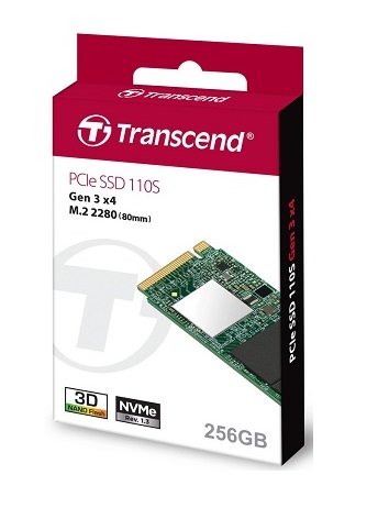 Ổ cứng gắn trong Transcend SSD 256GB 110S M2 PCIE (TS256GMTE110S)