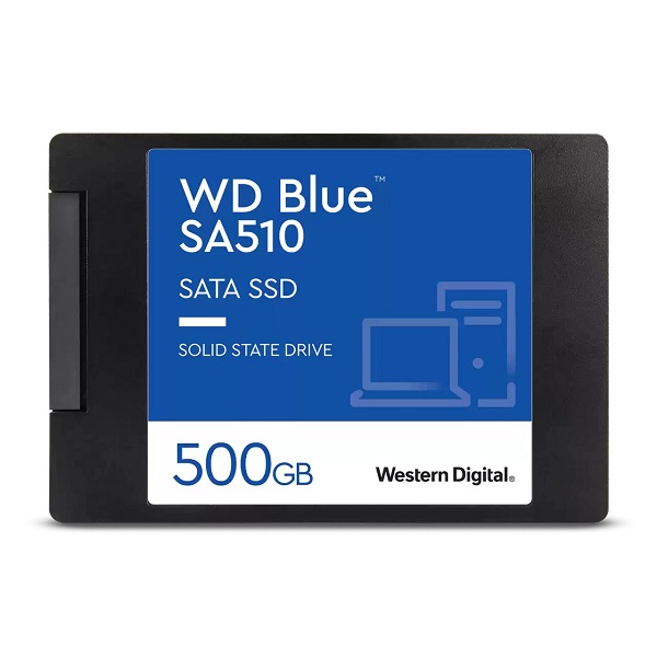 Ổ cứng SSD Western Digital Blue 3D-NAND 2.5-Inch SATA III 500GB (WDS500G3B0A)