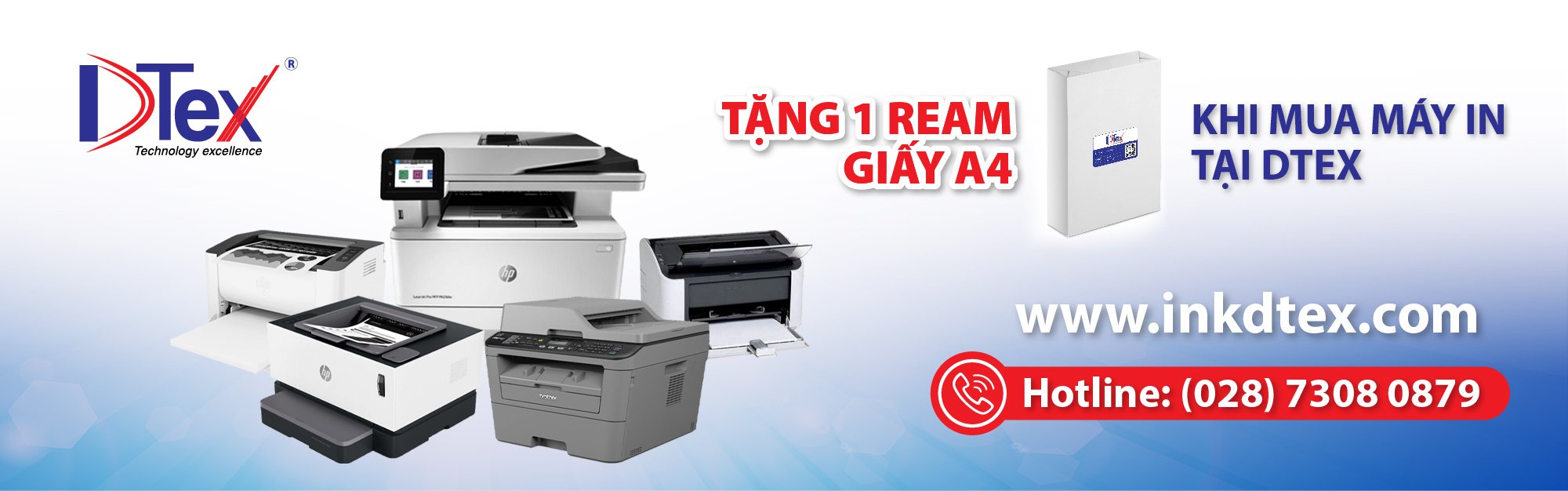 DTEX - PHÂN PHỐI MÁY IN HP, MỰC IN HP, CANON, EPSON, BROTHER, CHÍNH HÃNG