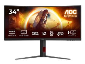 Màn hình AOC CU34G4 – 34 inch WQHD Curved Ultrawide Gaming Monitor (CU34G4/01)