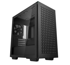Case Deepcool CH370 – Vỏ máy m-ATX màu đen, thiết kế thoáng khí, hỗ trợ tản nhiệt hiệu quả