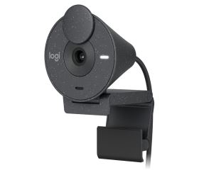 Webcam Logitech Brio 300 FULL HD màu đen (GRAPHITE)