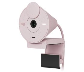 Webcam Logitech Brio 300 FULL HD màu hồng (ROSE)